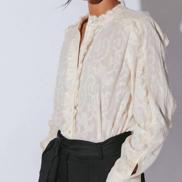 Cleobella Freya Top in Cream - Picture 10 of 10